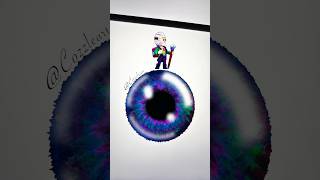 Byron Eye Brawl Stars brawlstars byron coloring digitalart art mix painting drawing short [upl. by Elnukeda]