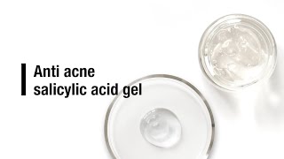 Easy anti acne gel with water soluble stable salicylic acid [upl. by Nolitta707]