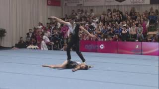 FIAC 2017 JUN FINALS WILD GYM Bex Aron Van Hoof Ella [upl. by Naimad820]