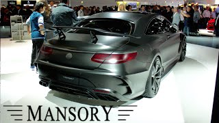 1000HP SCoupe from Hell Mansory Black Edition [upl. by Lletnohs683]