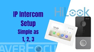 HiLook IP Intercom setup [upl. by Gnolb]