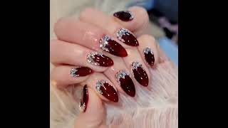 Beautiful acrylic nails nailart fashionbeauty [upl. by Demetris813]