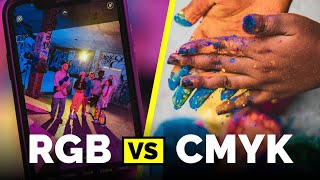 What is RGB vs CMYK Colors [upl. by Hafeetal165]