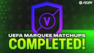 UEFA Marquee Matchups SBC Completed  11121812  Tips amp Cheap Method  EAFC 24 [upl. by Anelat]