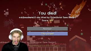 Joergen 1 Death and Origin of Joergen 2 Minecraft Scene PewDiePie [upl. by Uis]