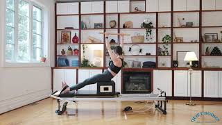 Intermediate Pilates Reformer Workout Classical Full Body Flow [upl. by Nessim105]