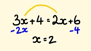 Algebra Shortcut Trick  how to solve equations instantly 2 [upl. by Maurita657]