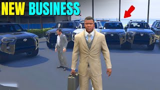 FRANKLIN NEW BUSINESS CAR SHOWROOM START IN GTA 5 FRANKLIN NEW SHOWROOM IN GTA 5 [upl. by Nolan276]