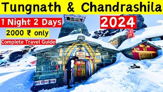 Tungnath amp Chandrashila Budget Travel Guide 🕉️🏔️🔱 [upl. by Kciderf744]