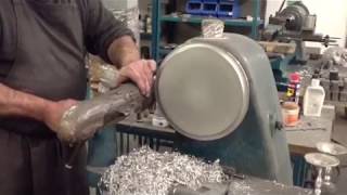 The Making of A Pewter Plate  Mullingar Pewter Ireland [upl. by Rebe]