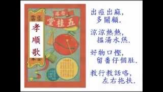 Cantonese Storyteller Respect Pa 2 南音 孝順歌 李銳祖 演唱 Moviewmv [upl. by Vladamar]