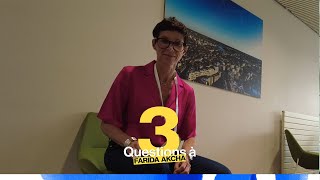 3 Questions À 🎙️ Farida Akcha [upl. by Ociredef428]