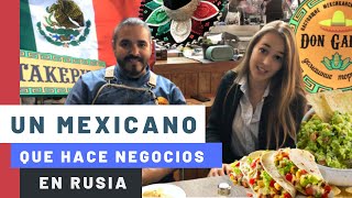 HISTÓRIA DE UN MEXICANO EN RUSIA  Negocios invierno amor  Una rusa probando comida Mexicana [upl. by Cerellia]