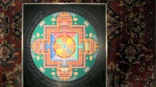 Stop Motion Timelapse of Tibetan Monks Creating a Sand Mandala at Seret amp Sons Gallery [upl. by Maloney]