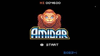 Amidar Gameplay PICO8 [upl. by Draw]