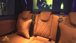 New Mercedes Viano VIP LUXURY Interior design by ArtTouch ®  Lamst fn dxb newViano [upl. by Caleb]