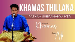 Khamas Thillana  Khamas  Adi Talam  Patnam Subramanya Iyer  Madhav Danturthi [upl. by Wilfred]