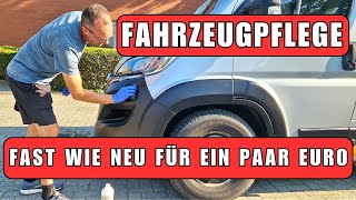 FAHRZEUGPFLEGE🔴GANZ EINFACH und schnell gemacht für ein paar Euro🔴 ➡️ fast WIE NEU DIY ⬅️ [upl. by Irihs241]