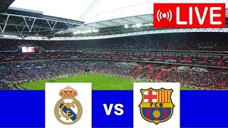 🔴LIVE MATCH REAL MADRID vs FC BARCELONA  PRIMERA DIVISION WOMEN20242 [upl. by Rosene466]