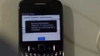 Cara Reset Blackberry Curve 8530 Part 1 [upl. by Ardelle]