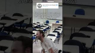 A casa caiu gurizada 😂😢 medicina meme saúde cardiologia prova [upl. by Stricklan]