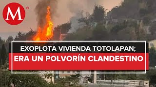 Explosión de polvorín en Totolapan Morelos deja al menos 7 muertos y 15 heridos [upl. by Kendrick25]