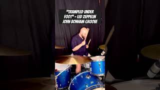 “Trampled Under Foot”  Led Zeppelin  John Bonham drum groove drums ledzeppelin [upl. by Artema]