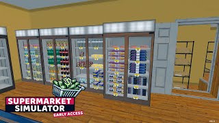 Making Crazy Amounts Of Money From Expensive New Items in Supermarket Simulator E21 [upl. by Aeriell61]