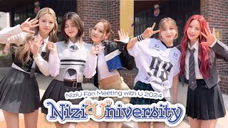 NiziU Fan Meeting with U 2024 NiziquotUquotniversity 「MEMORIES」Dance Challenge 240728  Review [upl. by Jerad]