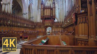 York Minster  Englands Most Majestic Cathedral Walking Tour 4K Travel Video YORK UNITED KINGDOM [upl. by Lecroy648]