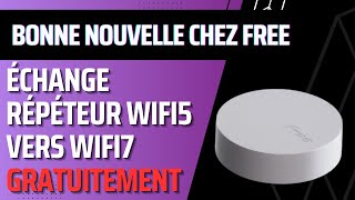 Freebox Pop léchange du répéteur Wifi 5 vers un Wifi 7 est gratuit 20€ pour tout supplémentaire [upl. by Tor393]