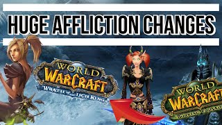 What WOTLK Classic will change for Affliction Warlock [upl. by Anonyw]