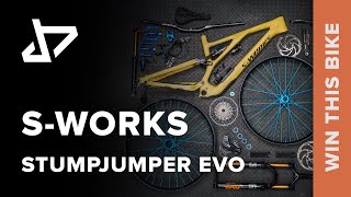 DREAM BUILD MTB  SWORKS Stumpjumper EVO  WIN THIS BIKE [upl. by Anawahs]