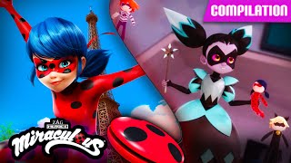 MIRACULOUS  🐞 Compilation 3 🐾 ÉPISODES ENTIERS ▶️ La Marionnettiste  Reflekta  Antibug [upl. by Adena]