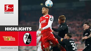 A Keepers Game  1 FC Union Berlin  SC Freiburg 00  Highlights  MD 10 Bundesliga [upl. by Balbur]