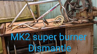 MK2 Raleigh super burner Dismantle PLUS A NEW WORK BENCH 👍🍻❤️🙂 [upl. by Zerelda]