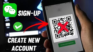 HOW TO CREATE ACCOUNT IN WECHAT WITHOUT QR CODE 2023 WECHAT SIGN UP TUTORIAL [upl. by Ekle]