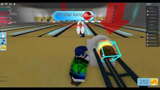 Roblox RoBowling how to get strikes [upl. by Adnirol584]