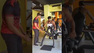 Fix The Tbar rows on Machine mistake backday fitness foryou backmuscles biceps squats Gym [upl. by Fortna]