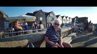 Whitstable beach  coast of Kent UK [upl. by Silvio]