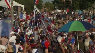 Acadian Festival in Caraquet  New Brunswick Canada [upl. by Locklin]