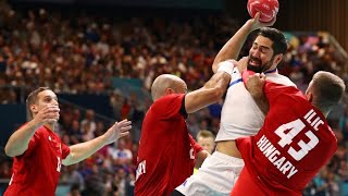 Notes des joueurs de match Handball Masculin des jeux olympiques FranceHongrie🇫🇷🇭🇺 [upl. by Schaffel]