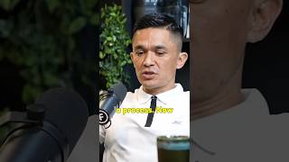 quotWatch it till endquot  Sunil chhetri youtubeshorts motivation podcast shorts sunilchhetri [upl. by Attenwahs]