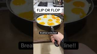 11 EGGS  FLIP OR FLOP ADD A LITTLE CHAOTIC ENERGY TO YOUR BREAKFAST EGGS 🍳 LETS GOOOOO [upl. by Acimad]