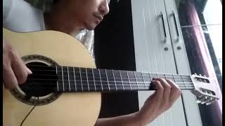 Selembut Awan  Katon Bagaskara Guitar Cover [upl. by Anirbas893]