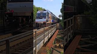 1871 Erie Railroad Bridge Still Carries Plenty Of Trains NJT ALP45DP 4520 With Train 1126 [upl. by Prior323]