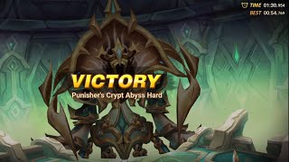 Punishers Crypt Abyss Hard Beginners Guide summonerswar [upl. by Kathryne413]