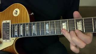 Slash style licks lesson Part 8  3 bluesy licks [upl. by Eelymmij]