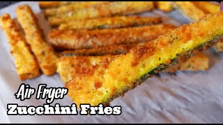 Air Fryer Zucchini Fries  How to Make Zucchini Fries [upl. by Rugen]