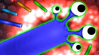 Slitherio  HACKEANDO SKINS  NOVA SKIN LESMA NO JOGO   Slither Hack  Mods Skin [upl. by Alleris]